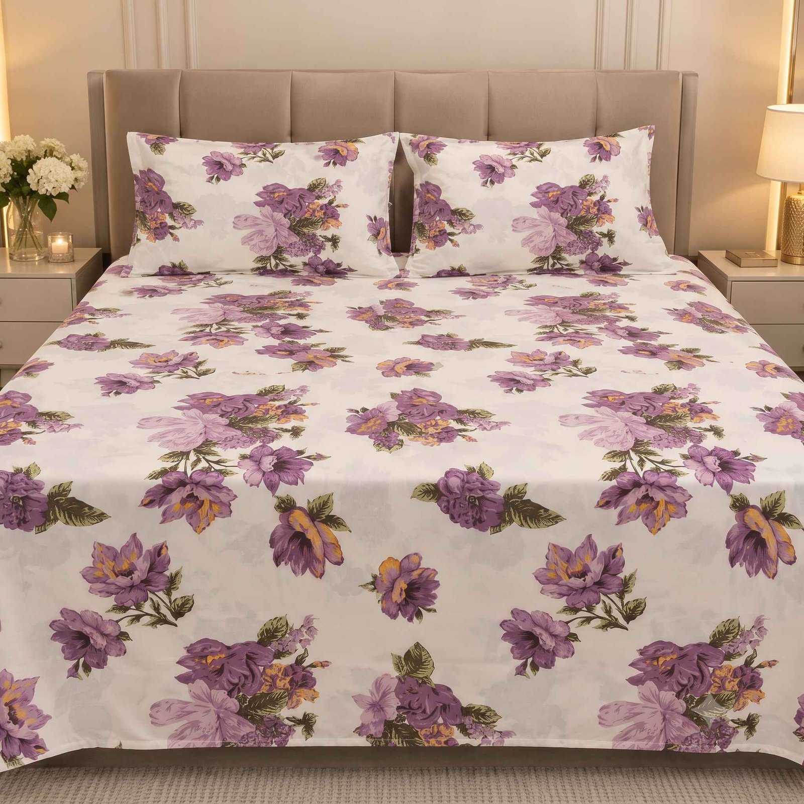 Floral Rose Bedsheet