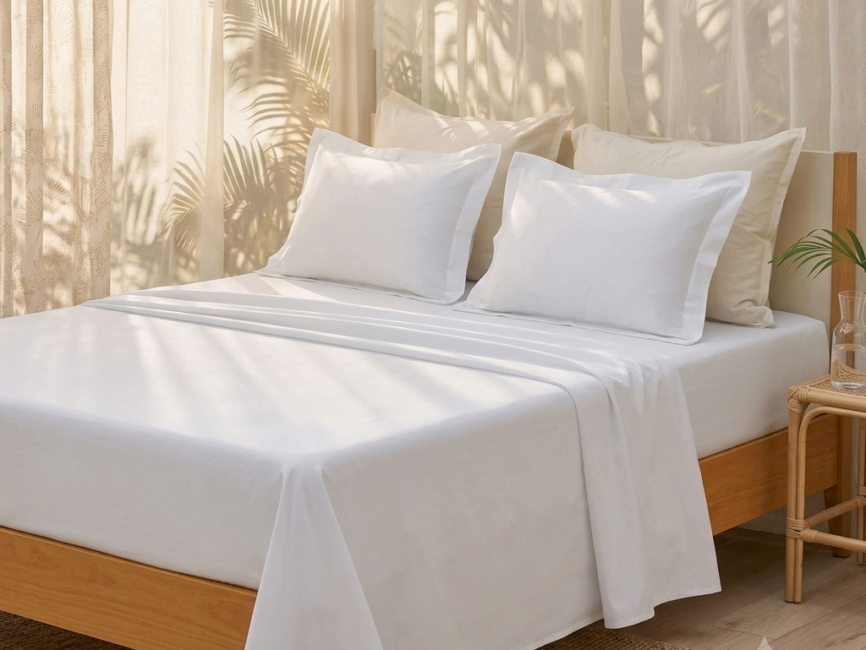 White Plain Bedsheet