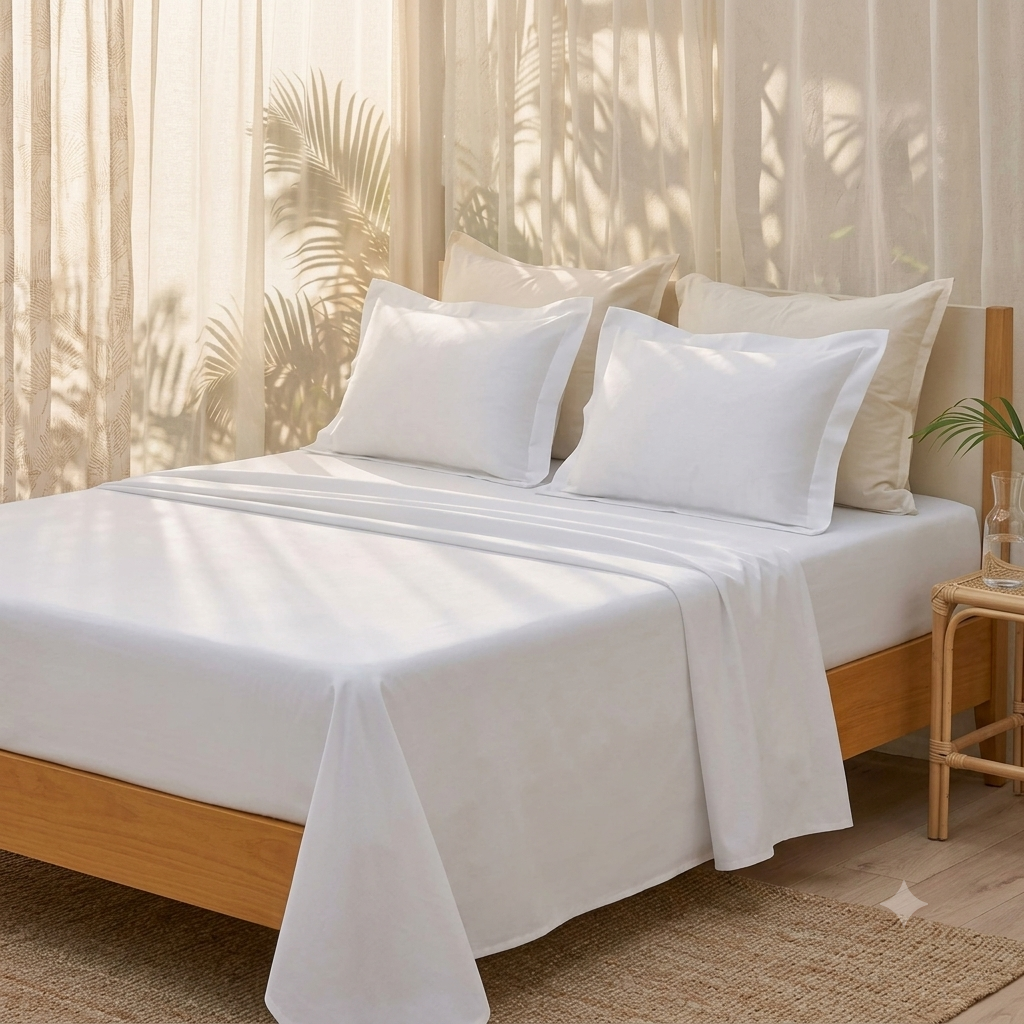 White Plain Bedsheet